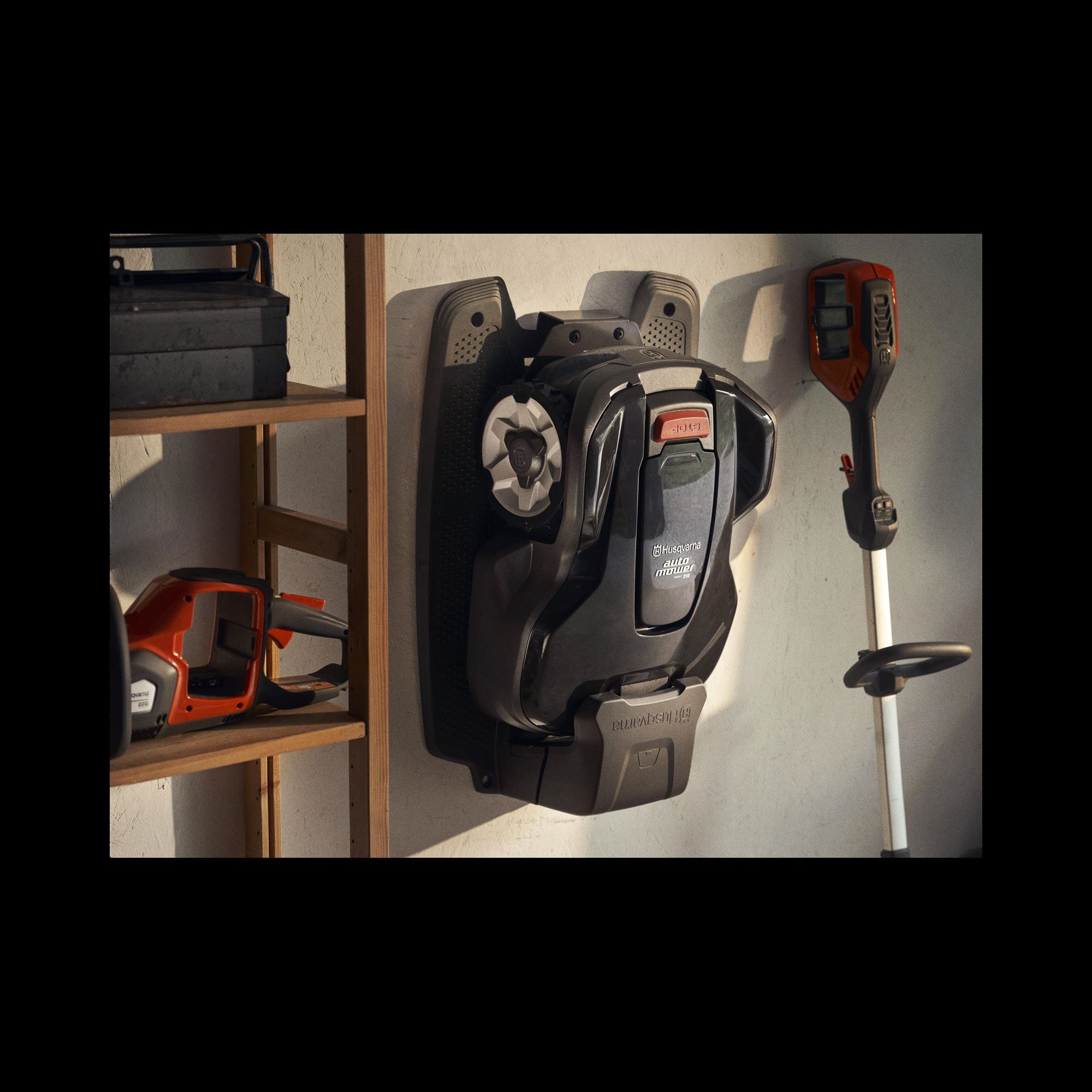 husqvarna automower wall hanger